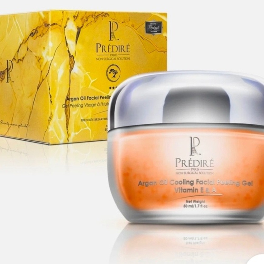 Predire Paris Argan Oil Cooling Facial Peeling Gel Vitamin E & A 50ml PFM001 New